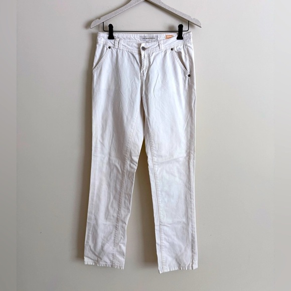 Anthropologie Pilcro and the Letterpress Low Rise Jeans White Size 25 - Picture 1 of 11